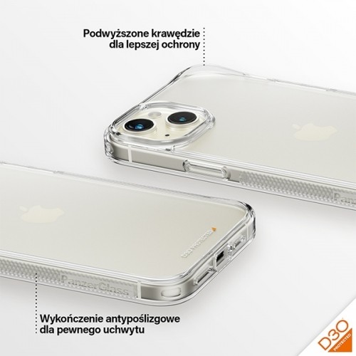 PanzerGlass HardCase iPhone 15 Plus 6.7" D3O 3xMilitary grade transparent 1174 image 4