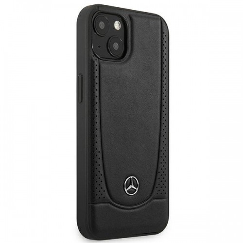 Mercedes MEHCP15MARMBK iPhone 15 Plus 6.7" czarny|black hardcase Leather Urban image 4
