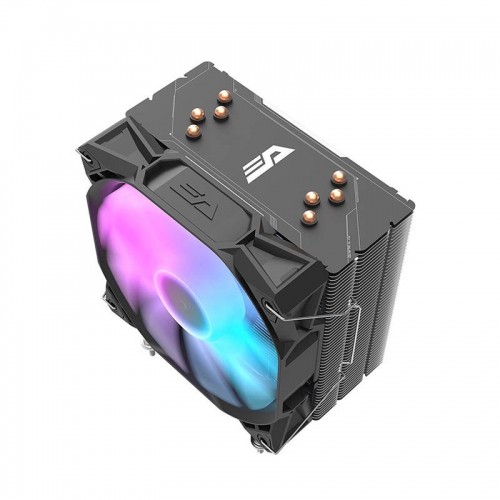 CPU active cooling Darkflash S11 LED (heatsink + fan 120x130) black image 4