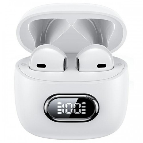 USAMS Słuchawki Bluetooth 5.3 TWS IA II series bezprzewodowe biały|white BHUIAII02 (USAMS-IAII15) image 4