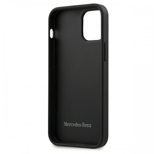 Mercedes MEHCP12SMULBK iPhone 12 mini 5,4" czarny|black hardcase Wave Line image 4