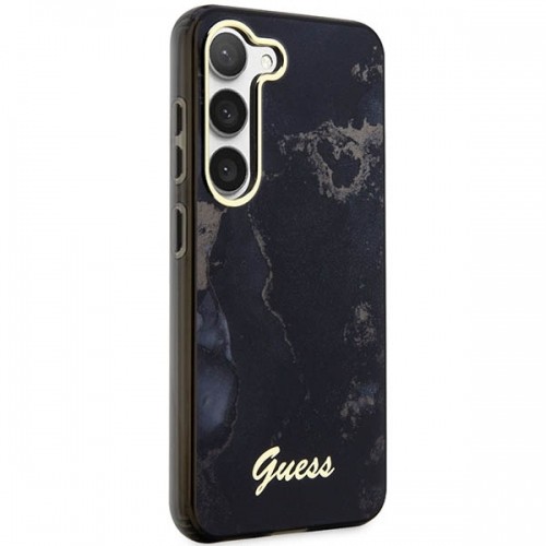 Guess GUHCS23MHTMRSK S23+ S916 czarny|black hardcase Golden Marble Collection image 4