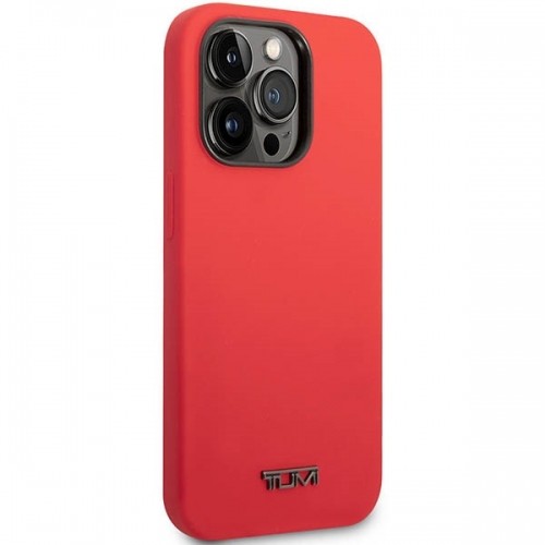 Tumi TUHCP14LSR iPhone 14 Pro 6,1" czerwony|red hardcase Liquid Silicone image 4