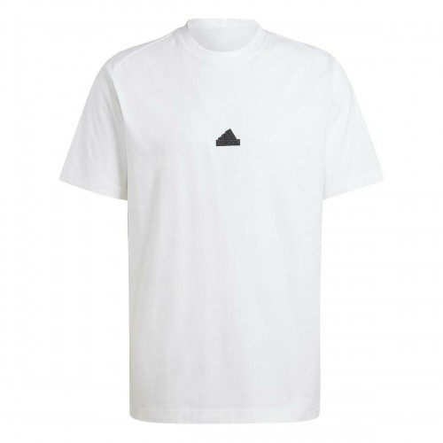 Vīriešu Krekls ar Īsām Piedurknēm Adidas N E TEE IL9470  Balts image 4