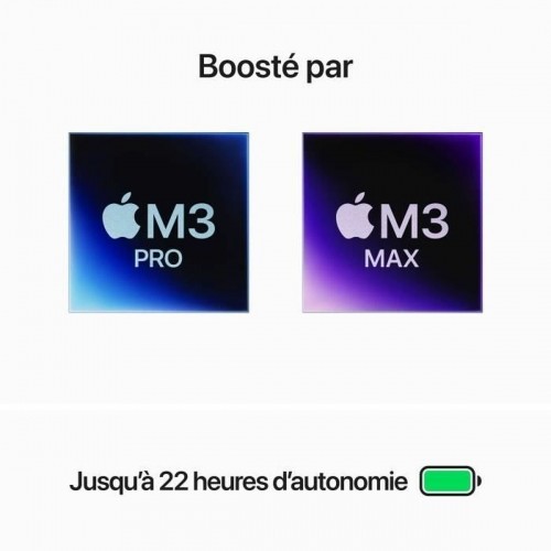 Piezīmju Grāmatiņa Apple MacBook Pro 2023 Azerty Francūzis 512 GB SSD image 4