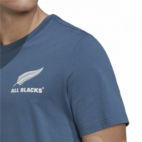 Vīriešu Krekls ar Īsām Piedurknēm Adidas All Blacks image 4