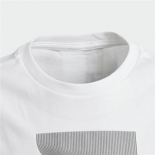 Krekls ar Īsām Piedurknēm Bērniem Adidas Iron Man Graphic Balts image 4