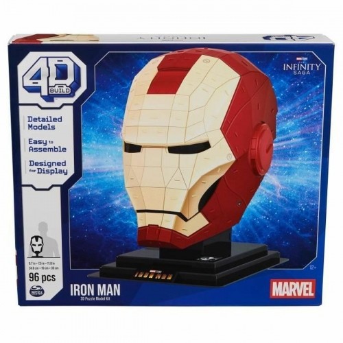 Celtniecības Komplekts Marvel Iron Man 96 Daudzums 24,6 x 19 x 30 cm Daudzkrāsains image 4