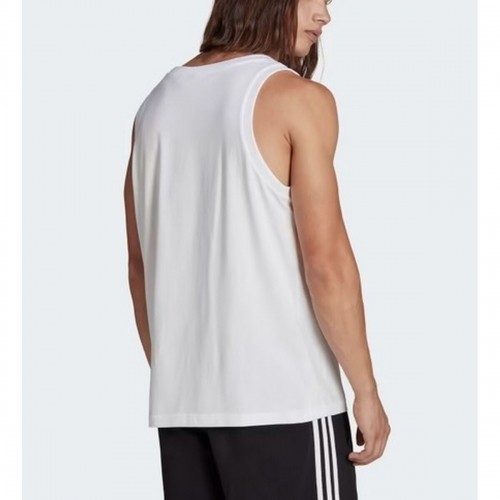 Vīriešu Īsroku T-krekls Adidas  TREFOIL TANK IA4808  Balts image 4