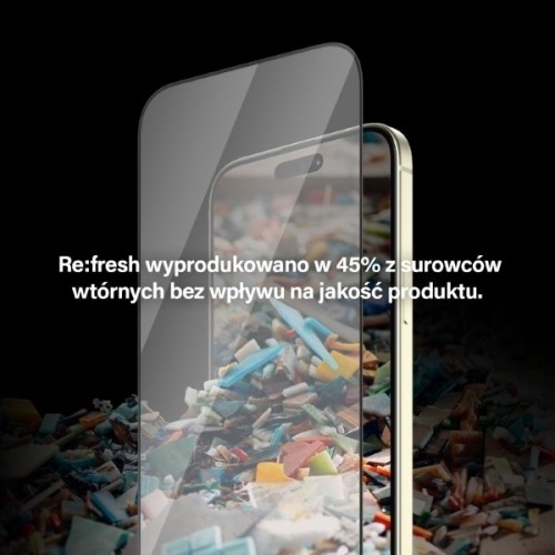 PanzerGlass Re:fresh Glass iPhone 15 Plus 6.7" Ultra-Wide-Fit Screen Protection Easy Aligner 2823 image 4