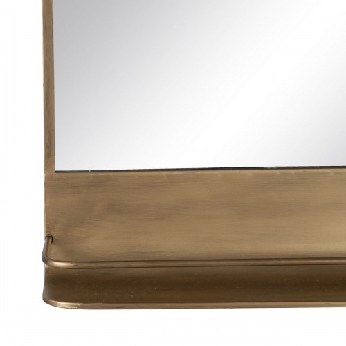 Bigbuy Home Sienas spogulis Bronza Stikls Dzelzs 62 x 16 x 65 cm image 4