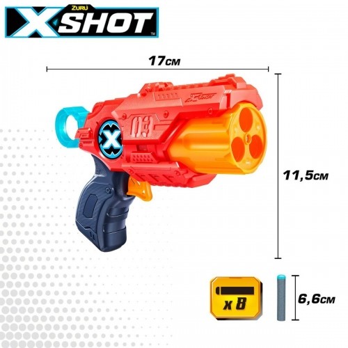 Šautriņu ierocis Zuru X-Shot Excel MK3 17 x 12 x 4,5 cm 6 gb. image 4
