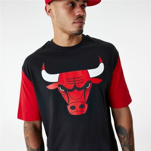 Vīriešu Krekls ar Īsām Piedurknēm New Era NBA Colour Insert Chicago Bulls Melns image 4