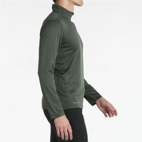 Vīriešu Krekls ar Garām Piedurknēm +8000 Erro Tumši zaļš image 4