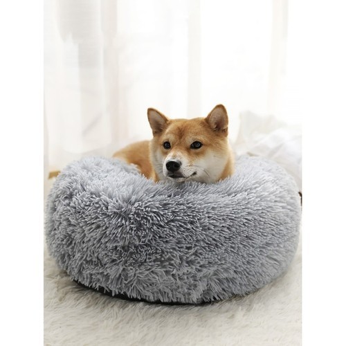 Purlov Hairy dog bed, gray 22759 (16916-0) image 4