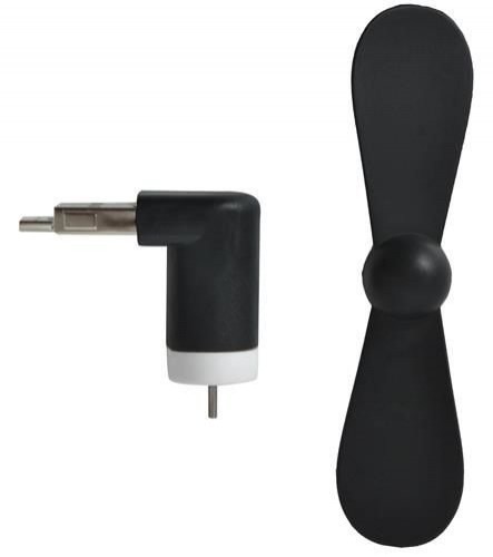 Iso Trade Black micro USB fan (12982-0) image 4