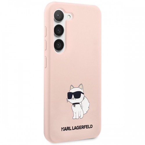 Karl Lagerfeld KLHCS23SSNCHBCP S23 S911 hardcase różowy|pink Silicone Choupette image 4
