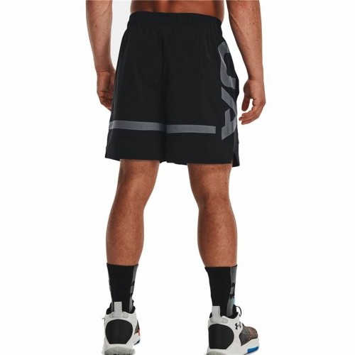 Спортивные мужские шорты для баскетбола Under Armour Baseline Чёрный image 4