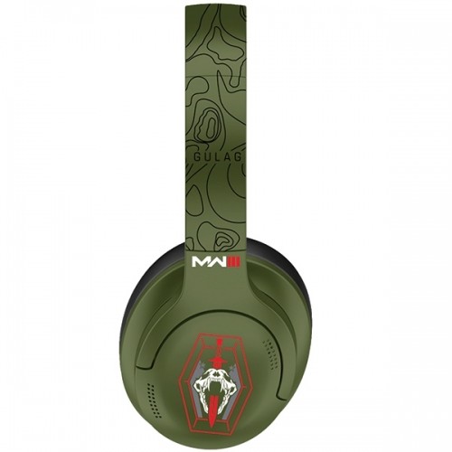 OTL Call of Duty: MW3 ANC słuchawki bezprzewodowe gamingowe | Gaming wireless headphones Olive snake image 4