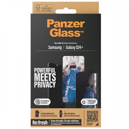 PanzerGlass Ultra-Wide Fit Sam S24+ S926 Privacy Screen Protection Easy Aligner Included P7351 image 4