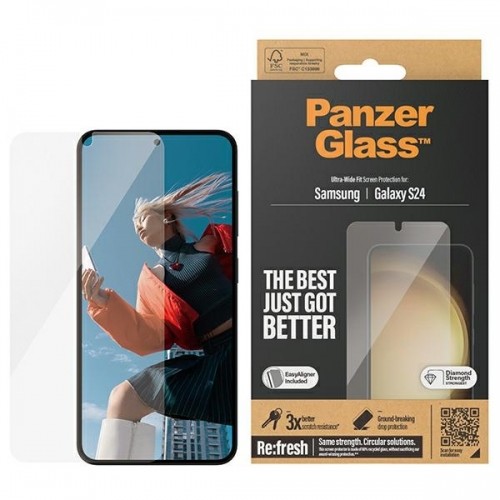 PanzerGlass Ultra-Wide Fit Sam S24 S921 Screen Protection 7350 z aplikatorem image 4