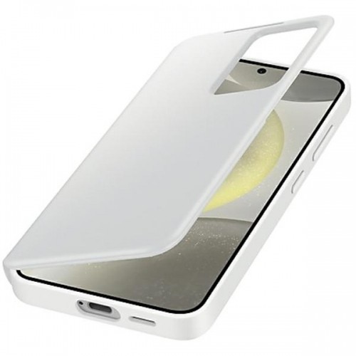Etui Samsung EF-ZS921CWEGWW S24 S921 biały|white Smart View Wallet Case image 4