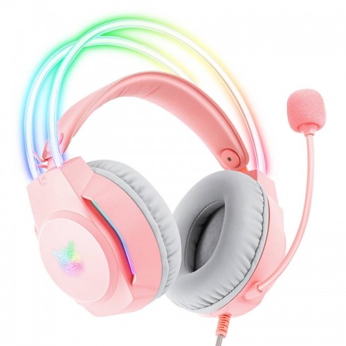 Gaming headphones ONIKUMA X26 Pink image 4