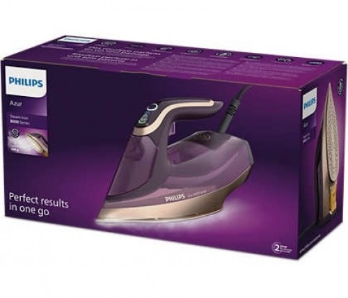 Philips DST8040/30 iron Steam iron SteamGlide Elite soleplate 3000 W Lilac image 4