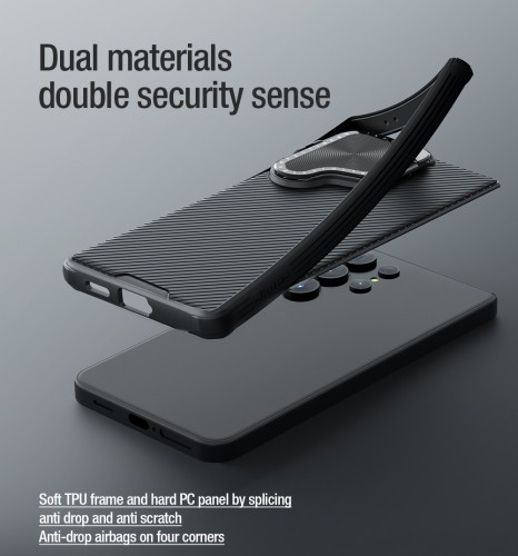 Nillkin CamShield Prop Hard Case for Samsung Galaxy S24+ Black image 4
