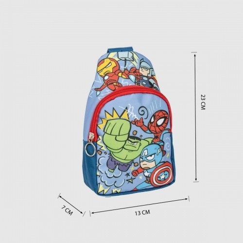 Bērnu soma The Avengers Pleca Soma Zils 13 x 23 x 7 cm image 4