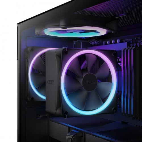 NZXT T120 RGB Processor Air cooler 12 cm Black 1 pc(s) image 4