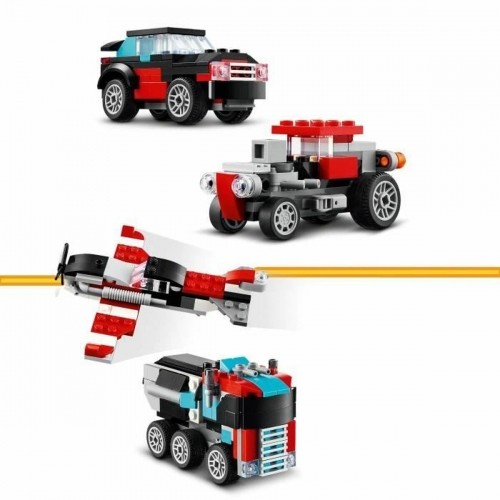 Playset Lego 31146 Creator Platform Truck with Helicopter 270 Предметы image 4