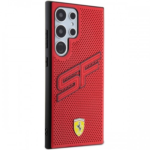 Ferrari FEHCS24LPINR S24 Ultra S928 czerwony|red hardcase Big SF Perforated image 4