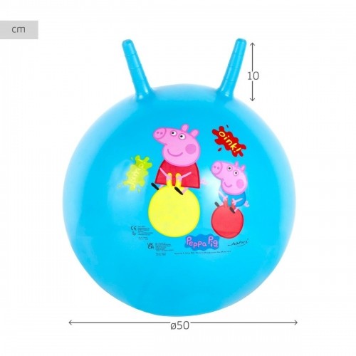 Прыгающий мяч Peppa Pig Ø 45 cm Синий (10 штук) image 4