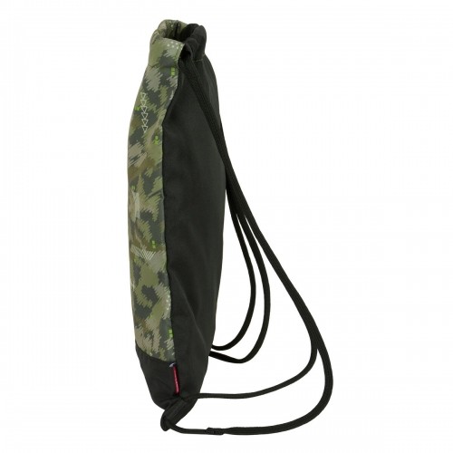 Сумка-рюкзак на веревках Kelme Travel Чёрный Зеленый 35 x 40 x 1 cm image 4