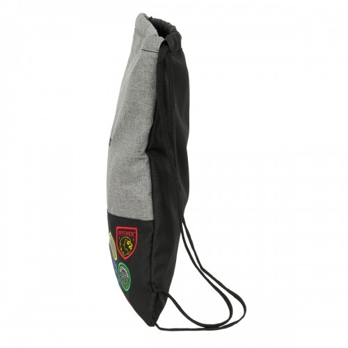 Сумка-рюкзак на веревках Harry Potter House of champions Чёрный Серый 35 x 40 x 1 cm image 4