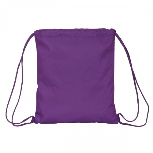 Сумка-рюкзак на веревках Real Valladolid C.F. Фиолетовый 35 x 40 x 1 cm image 4