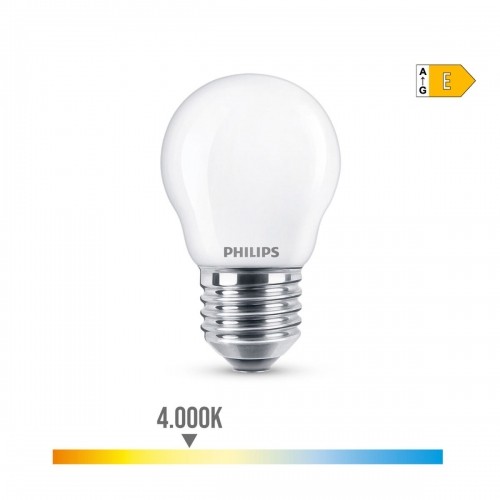 LED Spuldze Philips Sfērisks E 6.5 W 6,5 W E27 806 lm 4,5 x 7,8 cm (4000 K) image 4