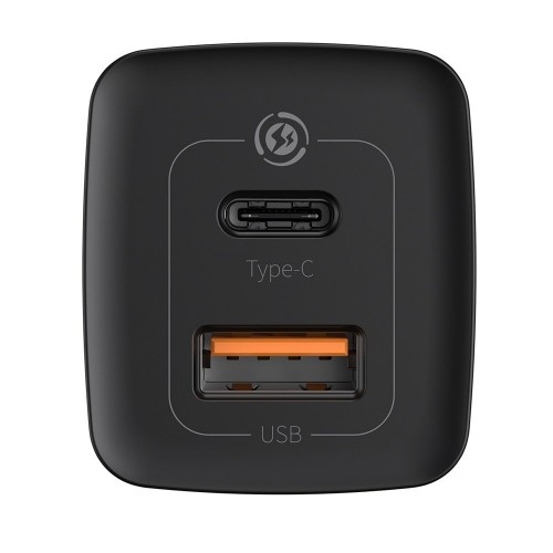 Baseus GaN2 Lite PD  Lādētājs 65W / 1x USB-C / 1x USB image 4
