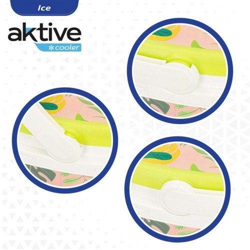 Набор для настольного тенниса Aktive Summer tropical Пластик 6 L 29 x 20 x 19,5 cm (8 штук) image 4