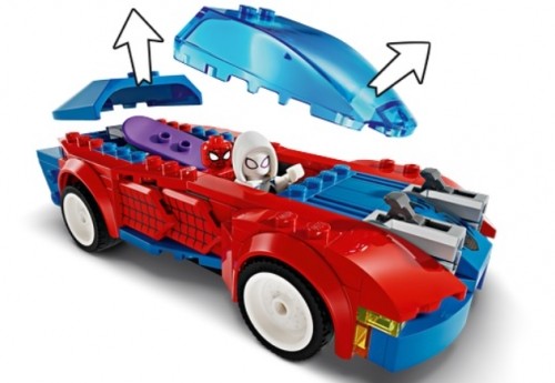LEGO 76279 Spider-Man Race Car & Venom Green Goblin Konstruktors image 4