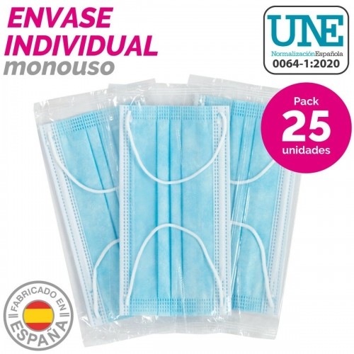 Box of hygienic masks SensiKare 25 Daudzums (12 gb.) image 4