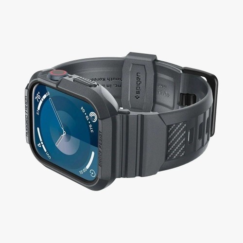 Spigen Rugged Armor Pro Case for Apple Watch 4 | 5 | 6 | 7 | 8 | 9 | SE (44 | 45 mm) - Dark Gray image 4