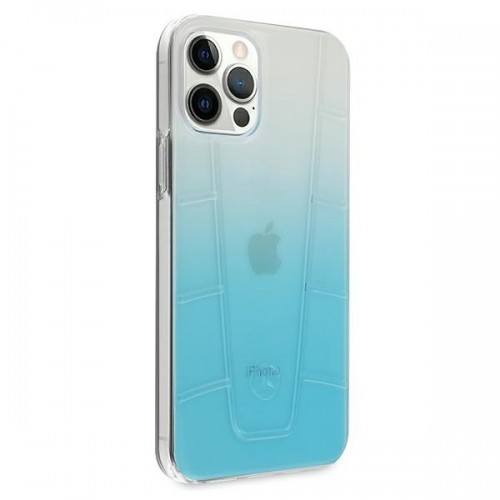 Mercedes MEHCP12LCLGBL iPhone 12 Pro Max 6,7" niebieski|blue hardcase Transparent Line image 4
