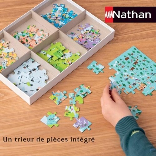 Puzle un domino komplekts Nathan Nathan Mortel Anniversaire Mortelle Adèle 150 Daudzums image 4