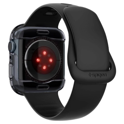 Spigen Ultra Hybrid case for Apple Watch 7 | 8 | 9 (45 mm) - transparent gray image 4