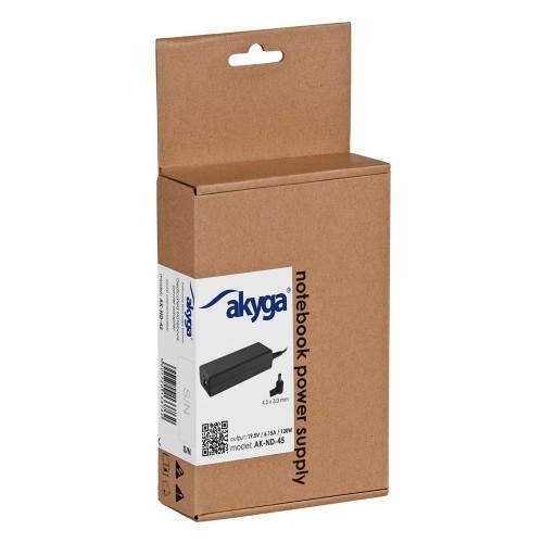 Akyga notebook power supply AK-ND-45 19.5V | 6.15A 120W 4.5 x 3.0 mm + pin HP 1.2m image 4