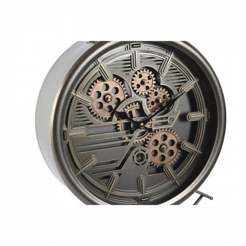 Настольные часы Home ESPRIT Серебристый Стеклянный Железо 21,5 x 18,6 x 51,5 cm image 4