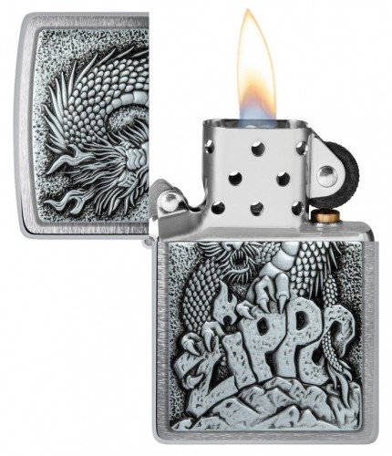 Zippo Lighter 48902 Dragon Emblem image 4