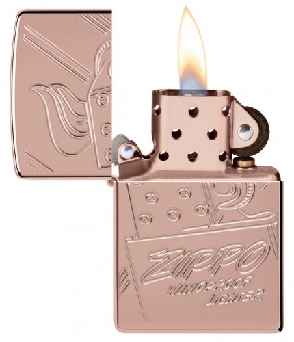 Zippo Lighter 48768 Armor® Script Collectible image 4